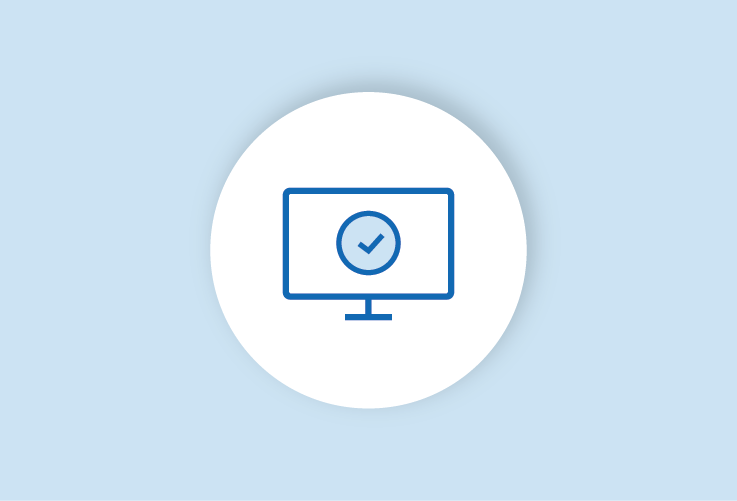 Icon representing online activity.