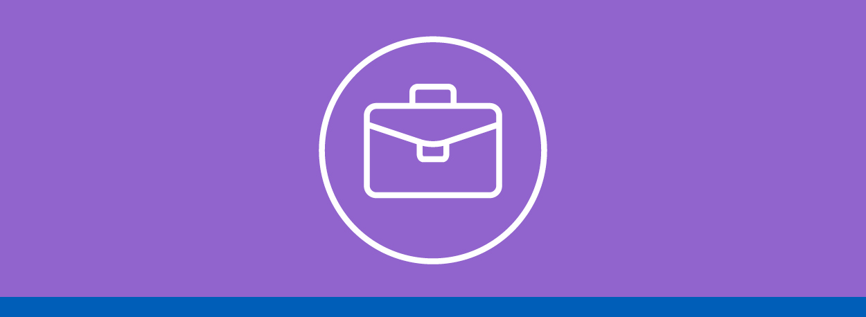 Icon of briefcase