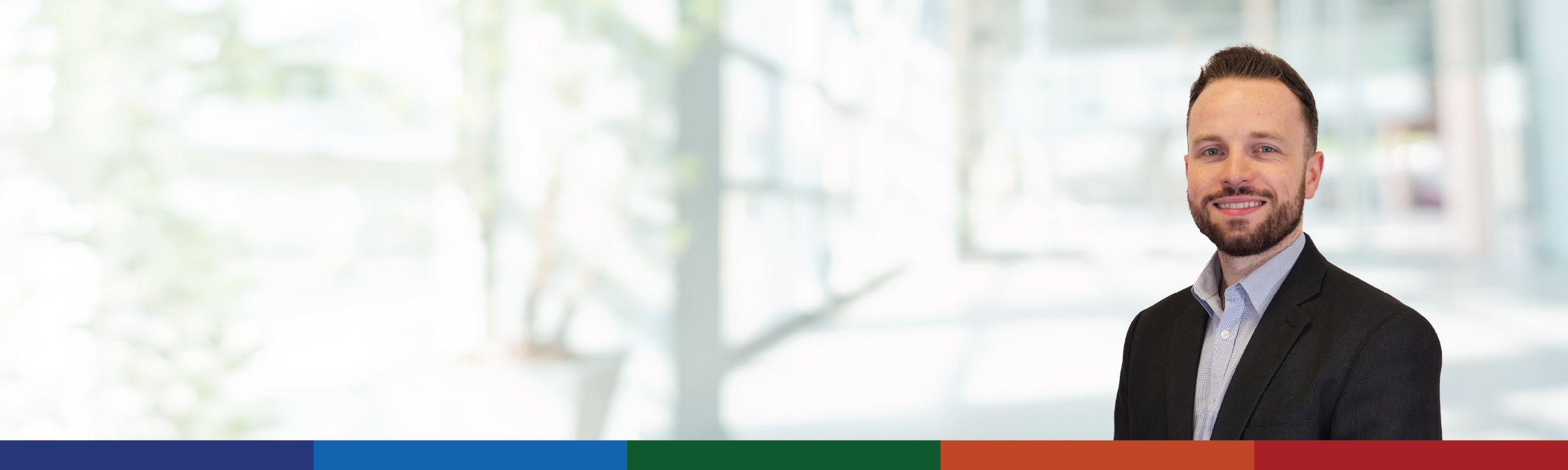 Banner image of programme alumni, Michael