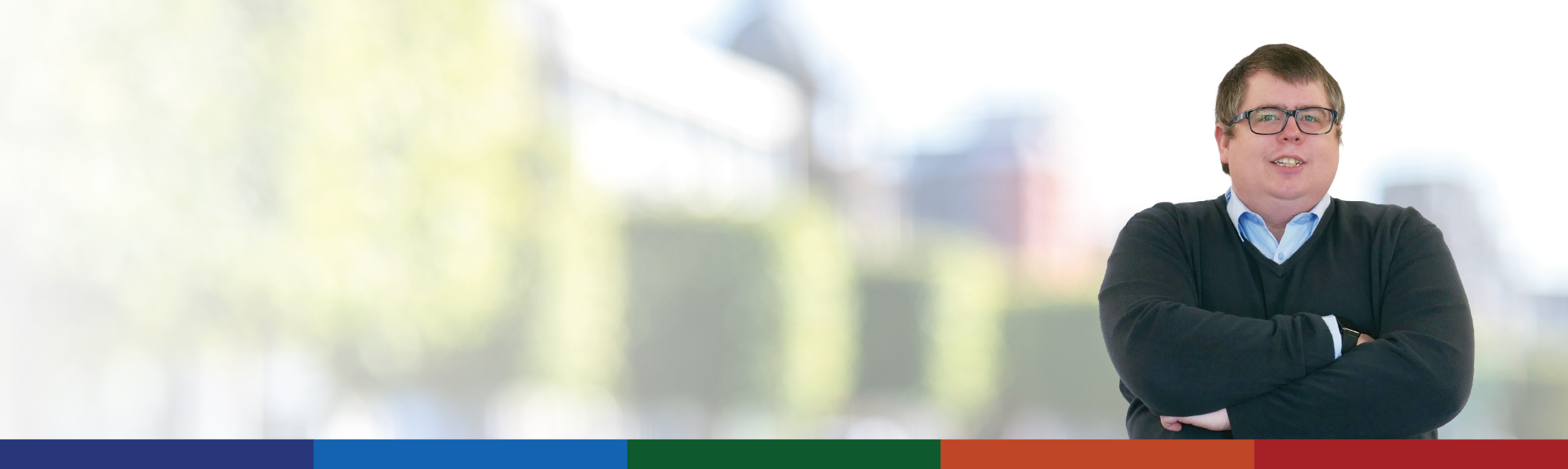 Banner image of Grad programme participant, Stuart.