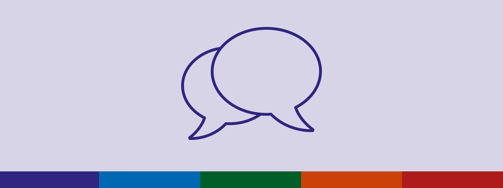 icon of speech bubbles