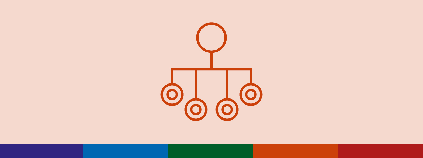 icon showing leadership diagram