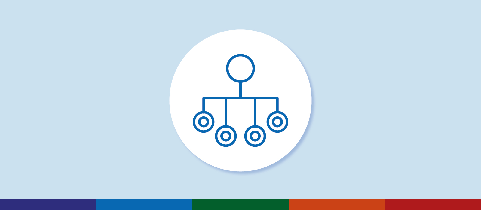 Icon of organisation chart
