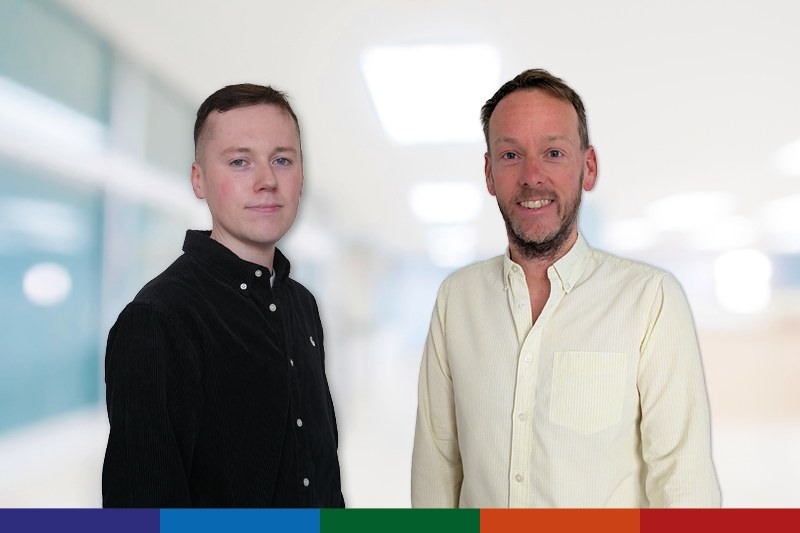 Internal audit colleagues, Jamie and Dave